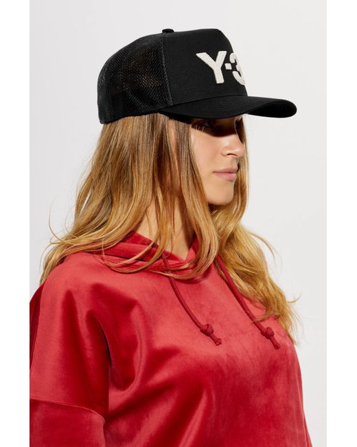 Y-3 Red Cap With Logo