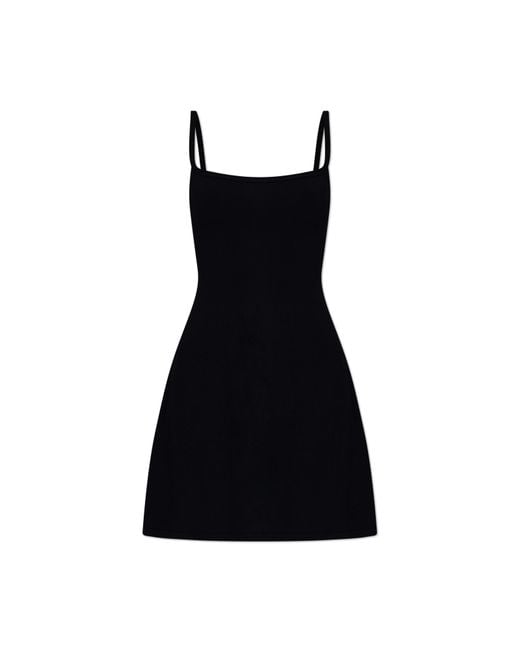 DSquared² Black Off-Shoulder Dress