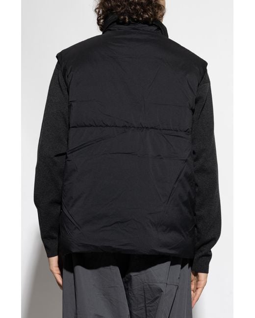 Canada Goose Black "Lodge" Down Vest for men