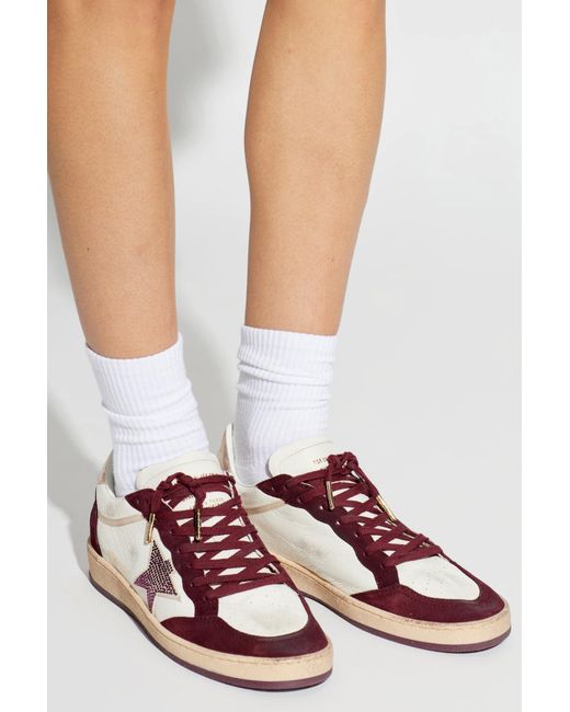 Golden Goose Deluxe Brand Pink 'Ballstar' Sports Shoes