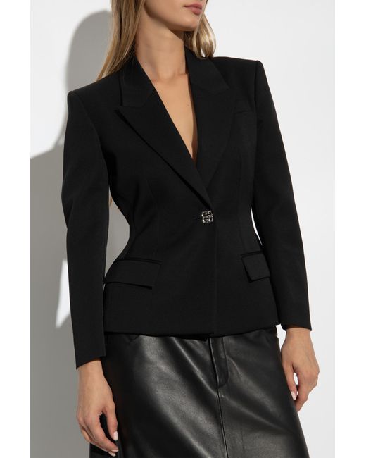 Givenchy Black Wool Blazer