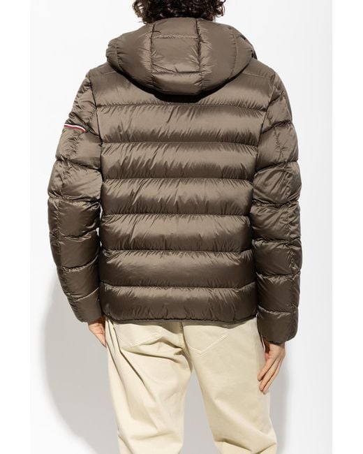 Moncler Brown Puffer Jacket 'Ravenlock' for men