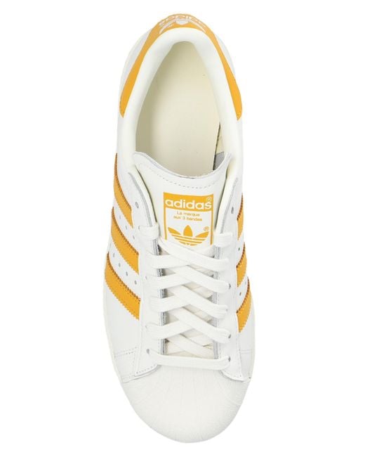 Adidas Originals White 'superstar 82' Sneakers, for men