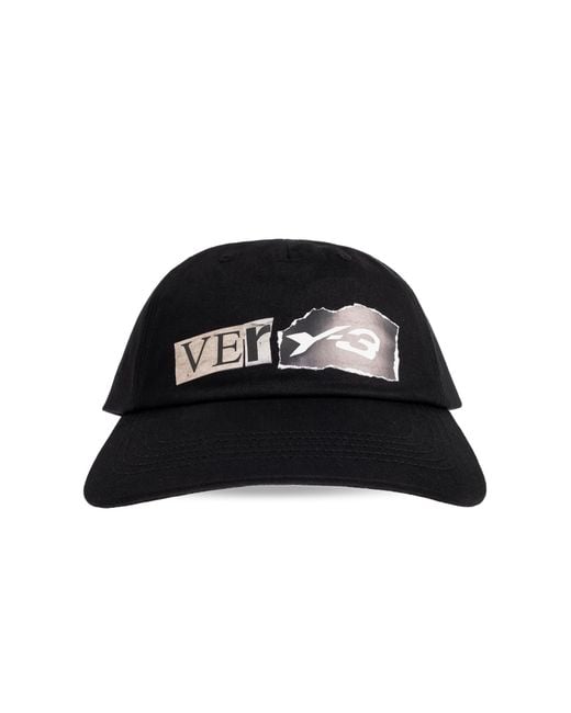Y-3 Black Baseball Cap