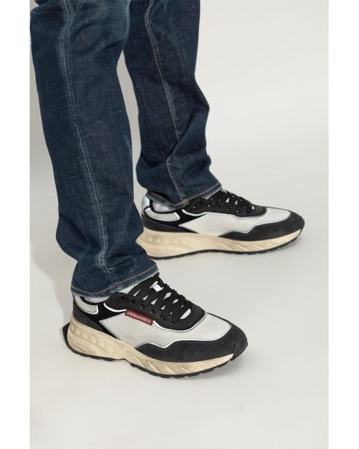 DSquared² Black Sport Shoes Sprinter