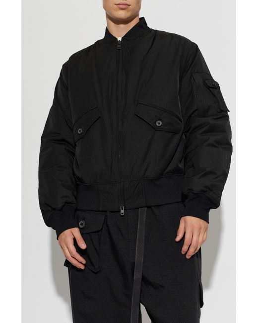 Y-3 Black 'Bomber' Jacket for men