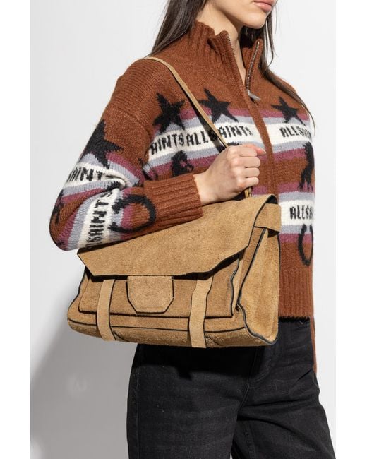 AllSaints Brown 'Ursa' Shoulder Bag