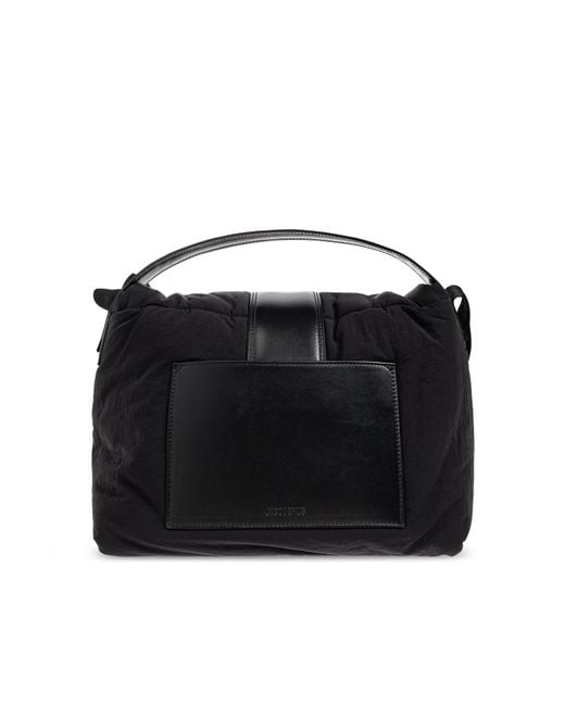 Jacquemus Black Shoulder Bag 'Le Messenger Bambin' for men