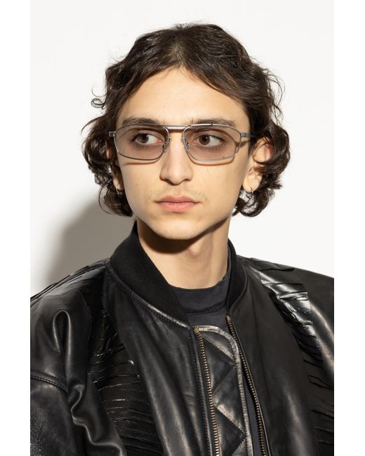 Balenciaga Metallic Sunglasses for men