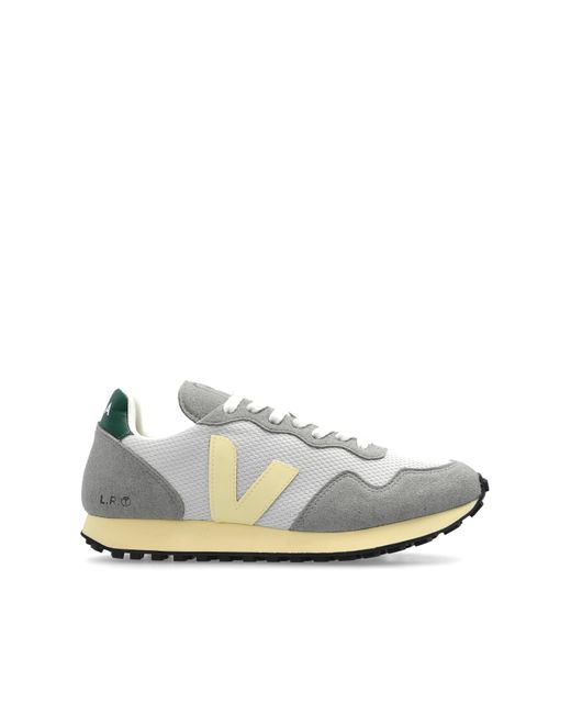 Veja Sdu Rec - Scarpe Da Ginnastica Donna In Alveomesh, Colore Bianco/Nero/Naturale, Modello Vegano