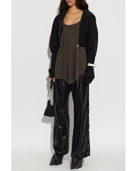 Rick Owens Brown Oversized Top