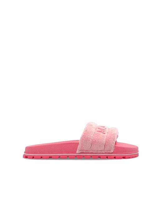 Marc Jacobs Pink The Terry Slide
