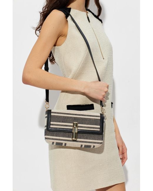 Furla Black Shoulder Bag "Iride Small"