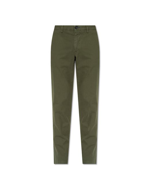 PS by Paul Smith Green Chinos In Organic Cotton for men