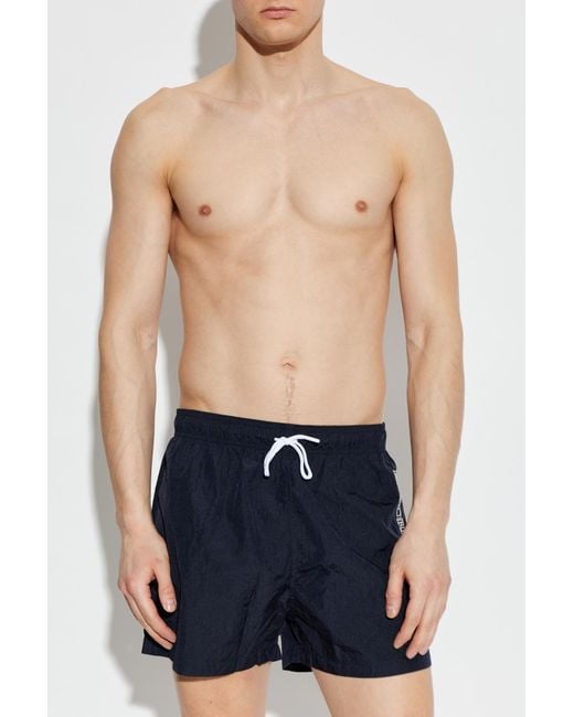 Emporio Armani Blue Swim Shorts for men