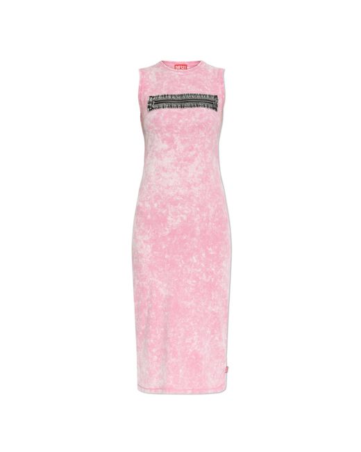 DIESEL Pink Dress D-Pra
