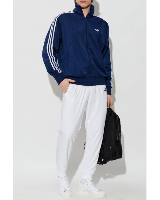 Adidas Originals White Sweatpants With Logo for men