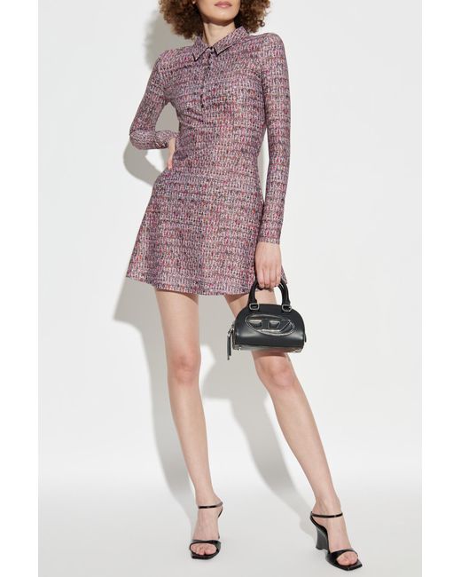DIESEL Purple Short Dresses