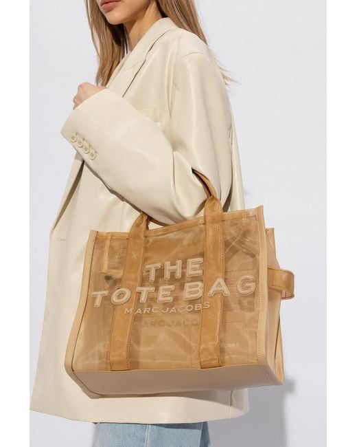 Marc Jacobs Brown ‘The Mesh Tote Medium’ Shopper Bag