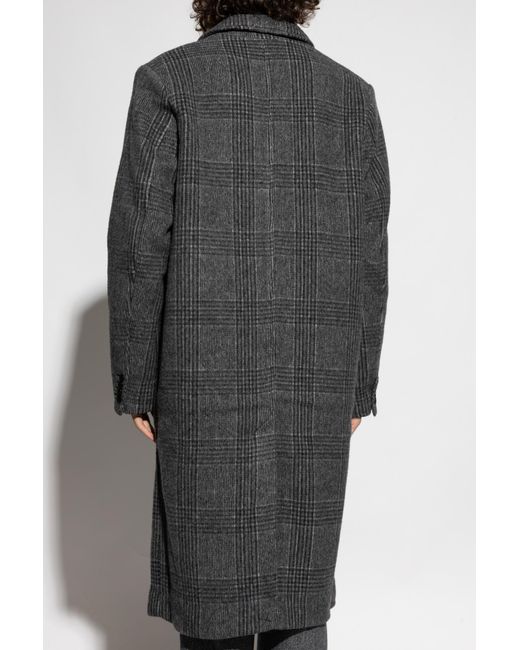 Samsøe & Samsøe Black Coat 'Sajilla' for men