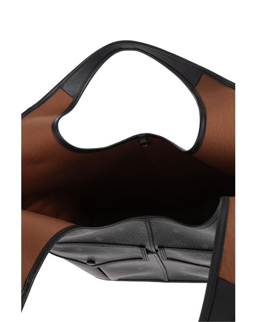 MCM Black Shopper Bag