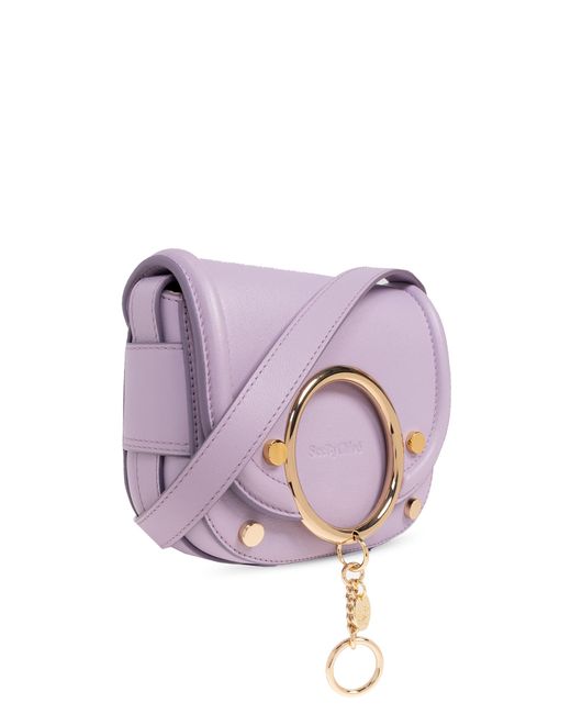 See By Chloé Purple ‘Mara Small’ Shoulder Bag