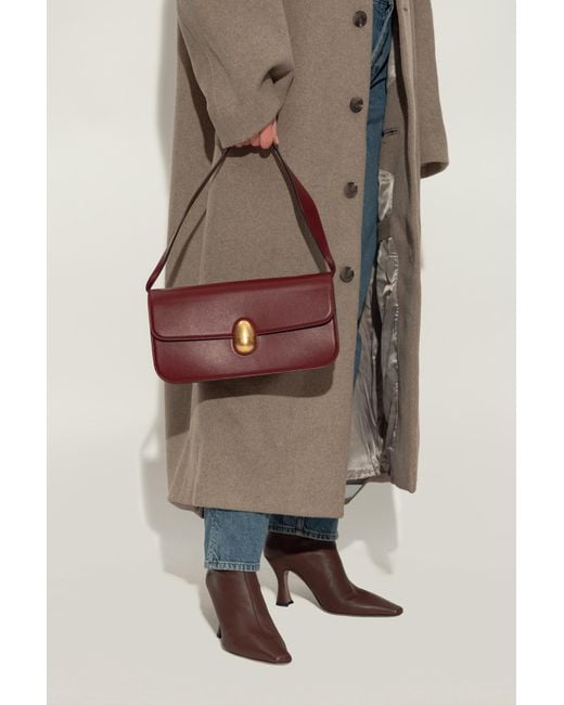 Neous Red Shoulder Bag "Phoenix Baguette"