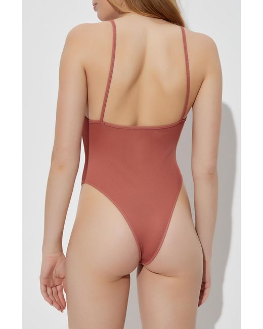 DSquared² Red Bodysuit With Straps