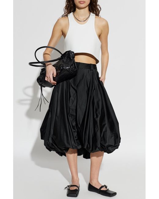 Balenciaga Black Skort