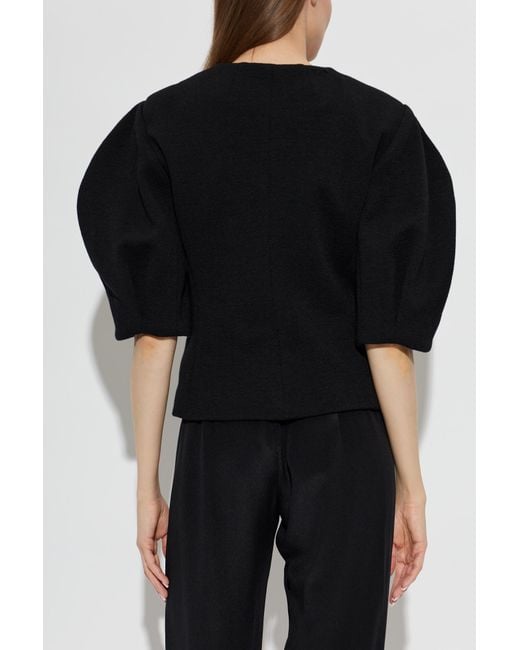 Max Mara Black Wool Blazer 'Zero'