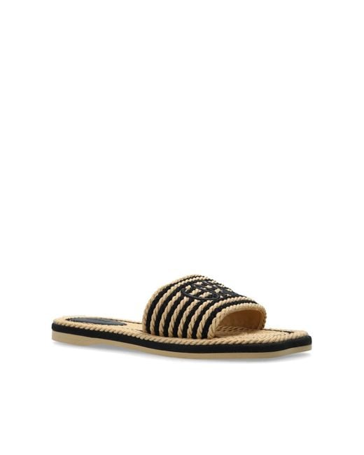 Chloé Blue Sand' Slides