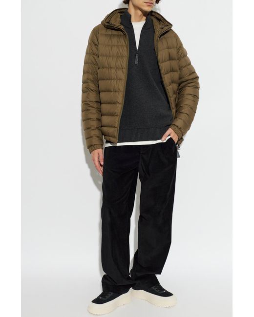 Moncler Green 'Solienn' Down Jacket for men