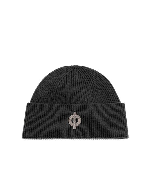 Samsøe & Samsøe Black Cap With Logo for men