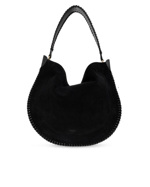 Isabel Marant Black Oskan Hobo Bag