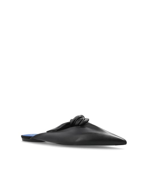 Lanvin Black Leather Shoes