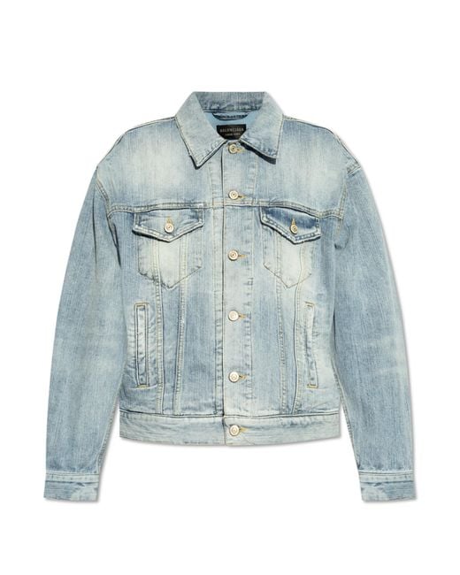 Balenciaga Blue Denim Jackets