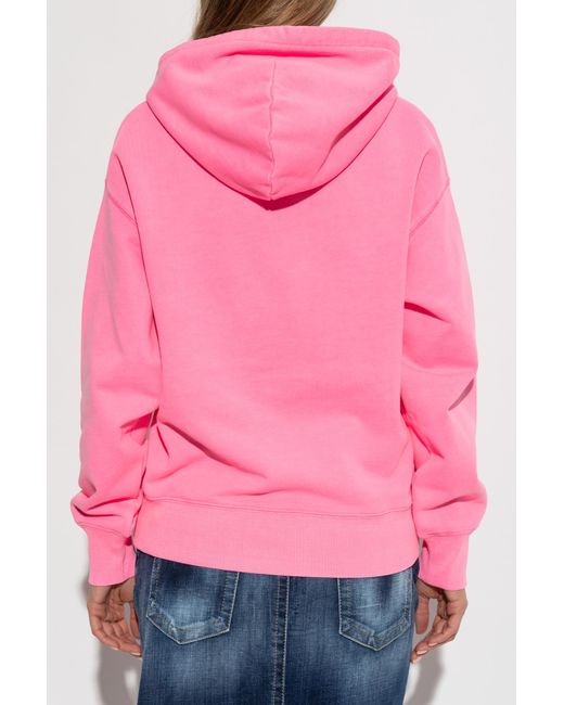 Carhartt Pink Sweatshirt With Logo