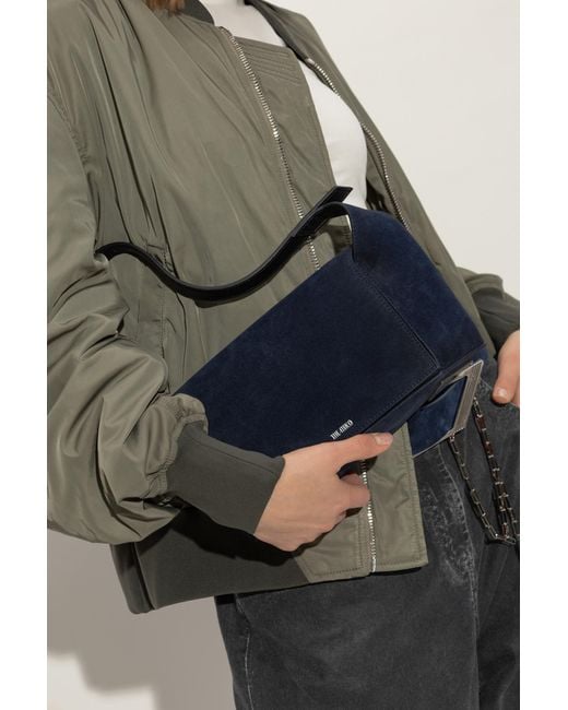 The Attico Blue Shoulder Bag 7/7