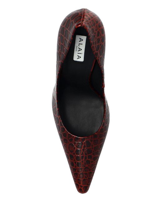 Alaïa Red Heeled Shoes