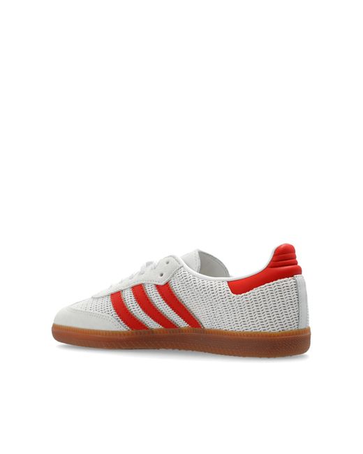 Adidas Originals Red Sports Shoes 'samba Og', for men