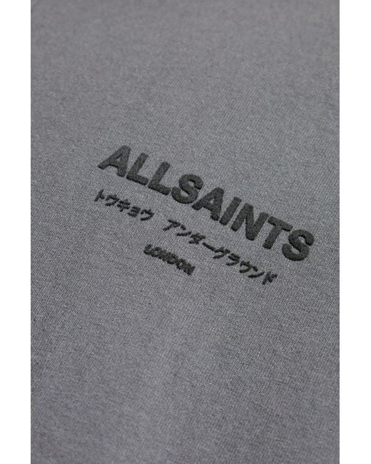AllSaints Gray Polo "Xander" for men