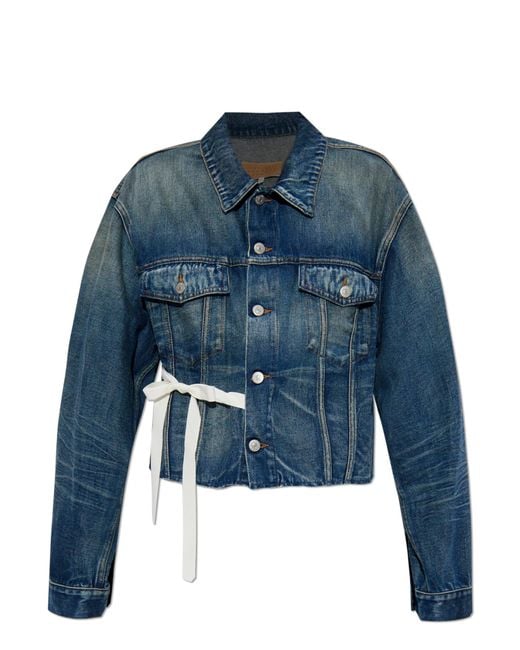MM6 by Maison Margiela Blue Denim Jacket