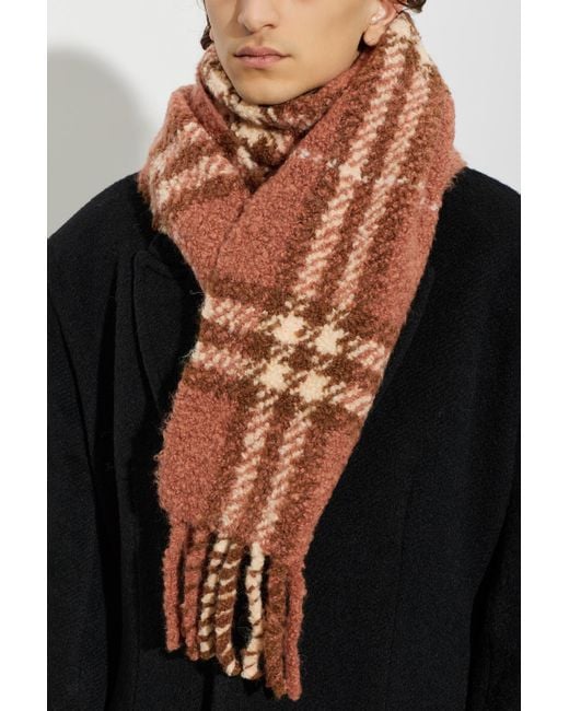 Burberry Brown Wool Scarf