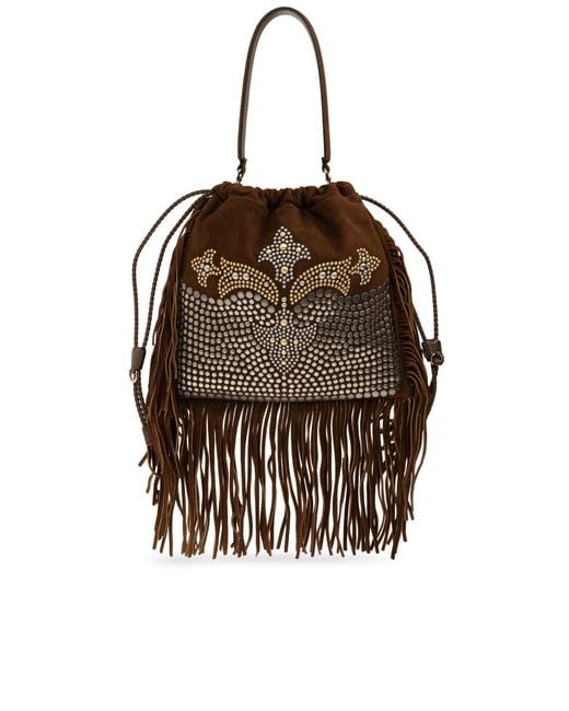 Etro Brown 'Kalispera Medium' Shoulder Bag