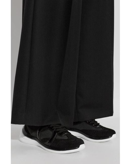 Ferragamo Black Timothe Sports Shoes