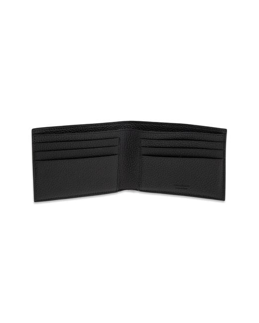 Ferragamo Black Leather Wallet for men