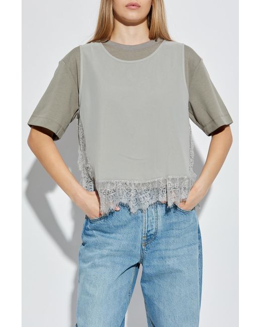 Munthe Gray Top 'Rach'