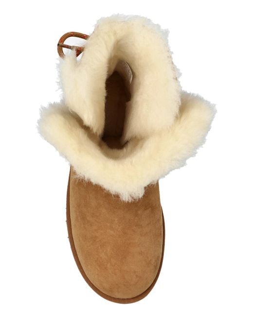 Ugg Brown Snow Boots 'W Bailey Tie'