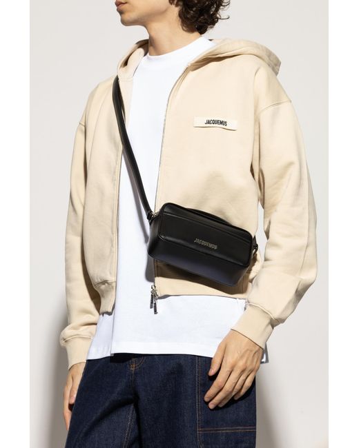 Jacquemus Black Shoulder Bag Baneto for men