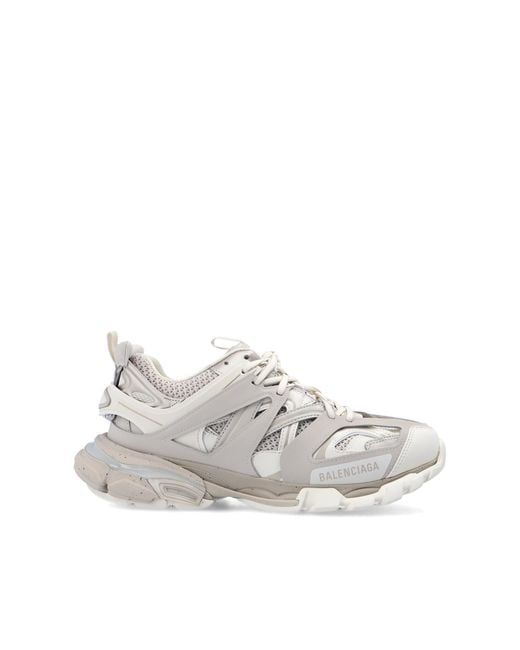 Balenciaga White 'Track' Sneakers